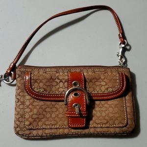 Coach wristlet